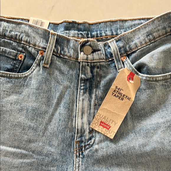 Levi's Light Blue Straight Jeans - Picture 4 of 5
